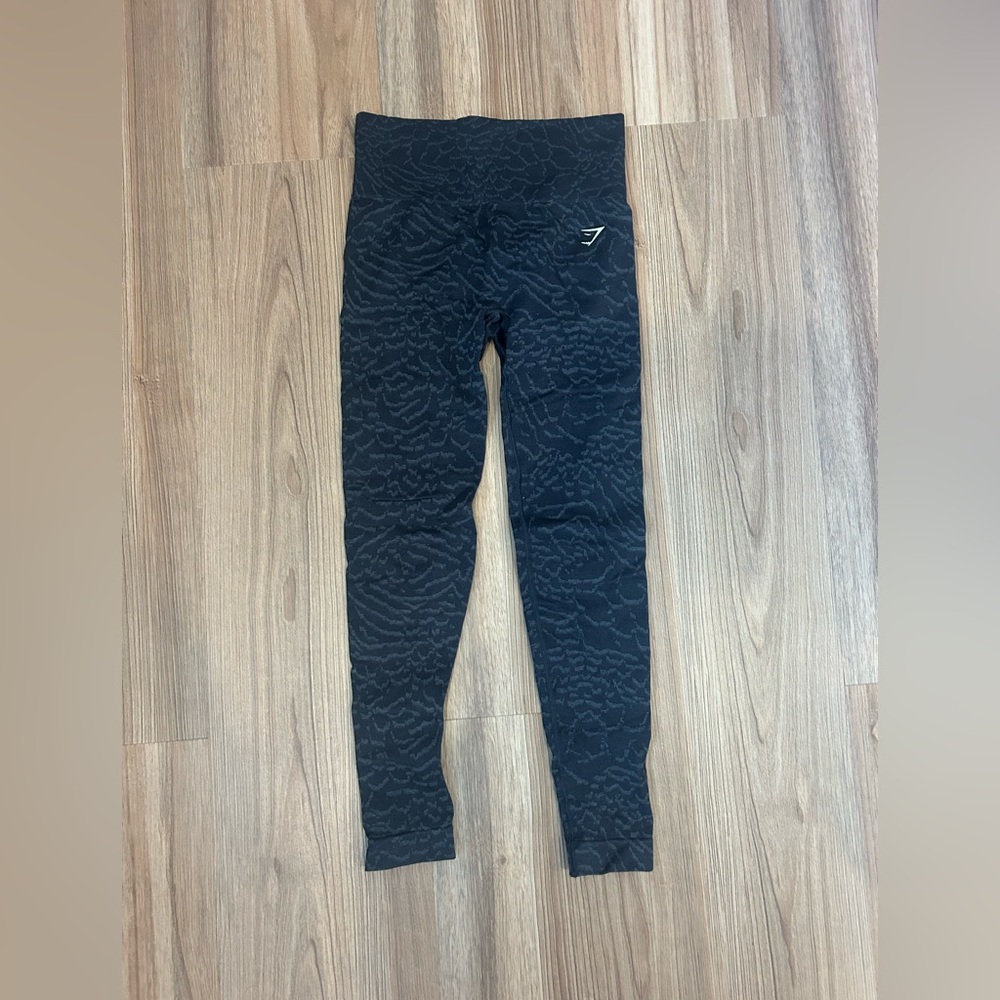 Gymshark Black Animal Print Leggings